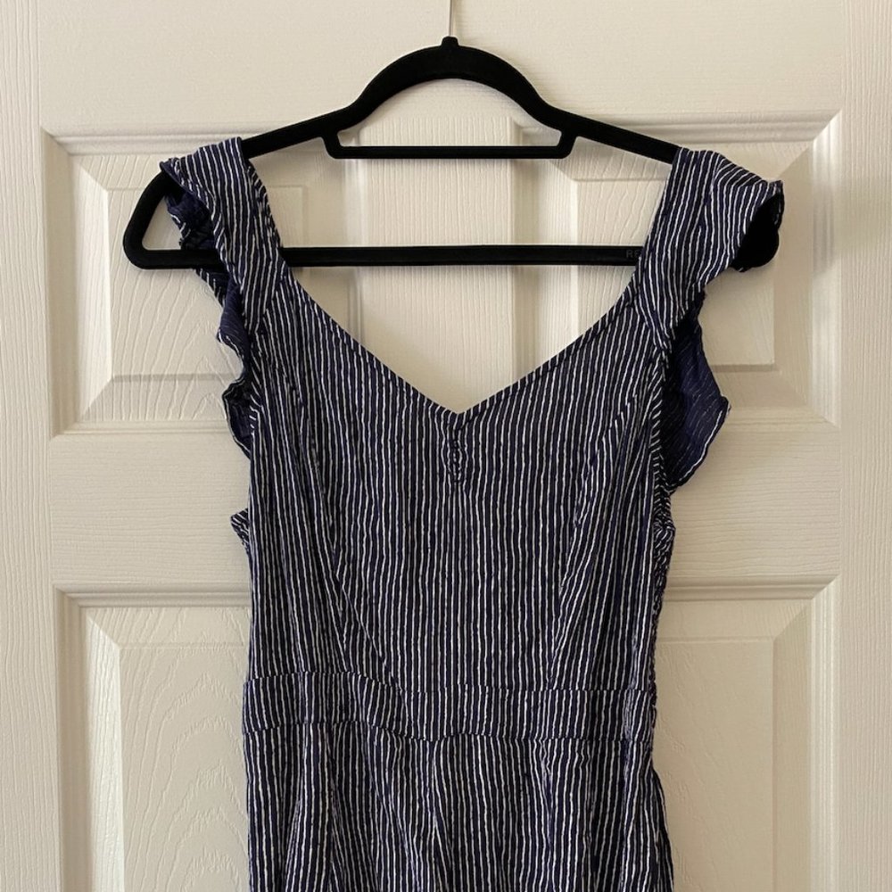 American Eagle Striped Romper